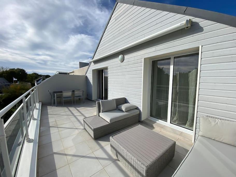 Superbe Appartement Terrasse, Proche De La Plage Беноде Екстер'єр фото
