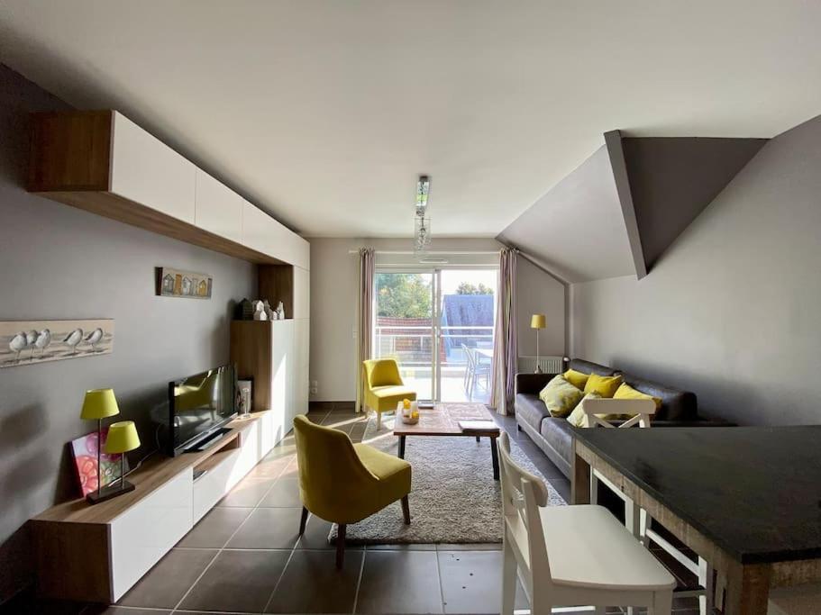 Superbe Appartement Terrasse, Proche De La Plage Беноде Екстер'єр фото